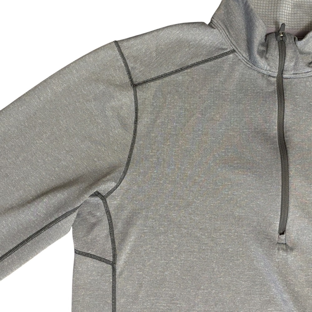 Patagonia Men's Midweight Capilene‎ Baselayer. Sz M Gray Zip Neck - Picture 4 of 10